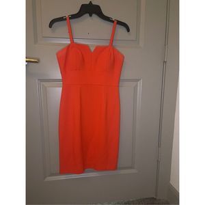 Gianni Bini Orange Mini Dress, Size 2